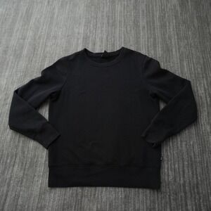 Oakley Sweatshirt Adult Black Solid Long Sleeve Crew Neck Regular Fit Medium